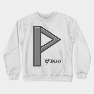 Wunjo Rune Crewneck Sweatshirt